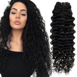 Full Head Natural Black Clip in Hair Extensions Remy Hair Water Wavy Clip on Extensions Full Head Natural Black Clip in Hair Extensions Remy Hair Water Wavy Clip on Extensions