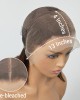 Blonde Highlight Bob With Bangs 13x4 Frontal Lace C Part Short Wig 100% Human Hair Blonde Highlight Bob With Bangs 13x4 Frontal Lace C Part Short Wig 100% Human Hair