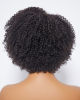 4C Edges Kinky Edges Jerry Curly 5x5 Closure Lace Glueless Side Part Short Wig 100% Human Hair 4C Edges Kinky Edges Jerry Curly 5x5 Closure Lace Glueless Side Part Short Wig 100% Human Hair