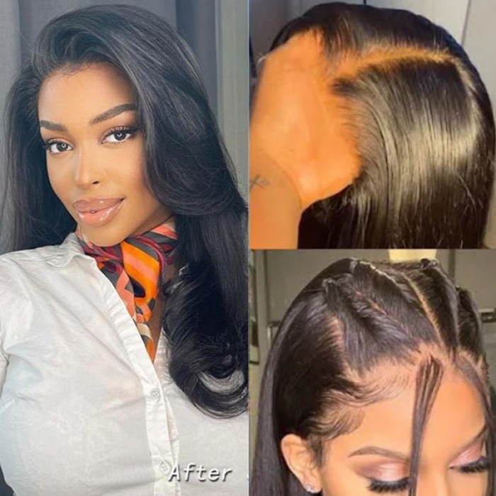 Silky Straight 13x4 Frontal Undetectable HD Lace Long Wig 100% Human Hair Silky Straight 13x4 Frontal Undetectable HD Lace Long Wig 100% Human Hair