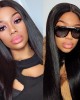 Effortless Straight 4x4 Closure Lace Glueless Mid Part Long Wig 100% Human Hair Effortless Straight 4x4 Closure Lace Glueless Mid Part Long Wig 100% Human Hair