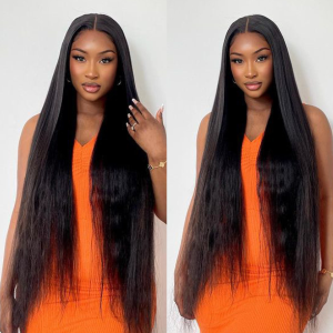 Royal Luxury Super Long Silky Straight 5x5 Closure Undetectable HD Lace Wig 100% Human Hair Royal Luxury Super Long Silky Straight 5x5 Closure Undetectable HD Lace Wig 100% Human Hair