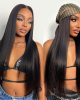 Silky Straight 13x4 Frontal Undetectable HD Lace Long Wig 100% Human Hair Silky Straight 13x4 Frontal Undetectable HD Lace Long Wig 100% Human Hair