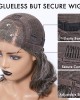 Salt & Pepper Loose Wave Beginner Friendly Glueless 4x4 Closure Lace Wig 100% Human Hair Salt & Pepper Loose Wave Beginner Friendly Glueless 4x4 Closure Lace Wig 100% Human Hair