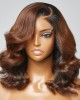 Limited Design Ombre Brown C Part Loose Wave Glueless 5x5 Closure Undetectable HD Lace Wig 100% Virgin Human Hair Limited Design Ombre Brown C Part Loose Wave Glueless 5x5 Closure Undetectable HD Lace Wig 100% Virgin Human Hair