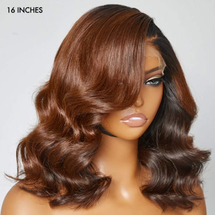 Limited Design Ombre Brown C Part Loose Wave Glueless 5x5 Closure Undetectable HD Lace Wig 100% Virgin Human Hair Limited Design Ombre Brown C Part Loose Wave Glueless 5x5 Closure Undetectable HD Lace Wig 100% Virgin Human Hair