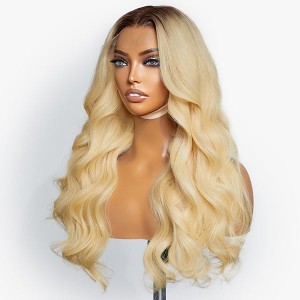 613 Loose Wave Undetectable Lace 5x5 Closure Lace Wig  Direct Dyeing 613 Loose Wave Undetectable Lace 5x5 Closure Lace Wig  Direct Dyeing