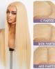 Easily Redyed 613 Silky Straight 5x5 Closure HD Lace Glueless Mid Part Long Wig 100% Human Hair Easily Redyed 613 Silky Straight 5x5 Closure HD Lace Glueless Mid Part Long Wig 100% Human Hair