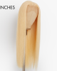 Easily Redyed 613 Silky Straight 5x5 Closure HD Lace Glueless Mid Part Long Wig 100% Human Hair Easily Redyed 613 Silky Straight 5x5 Closure HD Lace Glueless Mid Part Long Wig 100% Human Hair