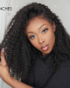 4C Edges Realistic Kinky Edges Afro Curly 13x4 Frontal HD Lace Free Part Long Wig 100% Human Hair 4C Edges Realistic Kinky Edges Afro Curly 13x4 Frontal HD Lace Free Part Long Wig 100% Human Hair