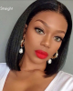 Put On & Go Straight Bob Minimalist HD Lace Glueless Mid Part Short Wig 100% Human Hair Put On & Go Straight Bob Minimalist HD Lace Glueless Mid Part Short Wig 100% Human Hair