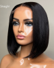 Put On & Go Straight Bob Minimalist HD Lace Glueless Mid Part Short Wig 100% Human Hair Put On & Go Straight Bob Minimalist HD Lace Glueless Mid Part Short Wig 100% Human Hair