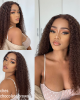 Chocolate Brown Long Curly Glueless 5x5 Closure Long Wig 100% Human Hair Chocolate Brown Long Curly Glueless 5x5 Closure Long Wig 100% Human Hair