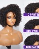 4C Edges Kinky Edges Jerry Curly 5x5 Closure Lace Glueless Side Part Short Wig 100% Human Hair 4C Edges Kinky Edges Jerry Curly 5x5 Closure Lace Glueless Side Part Short Wig 100% Human Hair