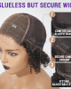 4C Edges Kinky Edges Jerry Curly 5x5 Closure Lace Glueless Side Part Short Wig 100% Human Hair 4C Edges Kinky Edges Jerry Curly 5x5 Closure Lace Glueless Side Part Short Wig 100% Human Hair