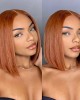 Beginner Friendly Sugar Maple 4x4 Closure Lace Glueless Mid Part Bob Wig 100% Human Hair Beginner Friendly Sugar Maple 4x4 Closure Lace Glueless Mid Part Bob Wig 100% Human Hair