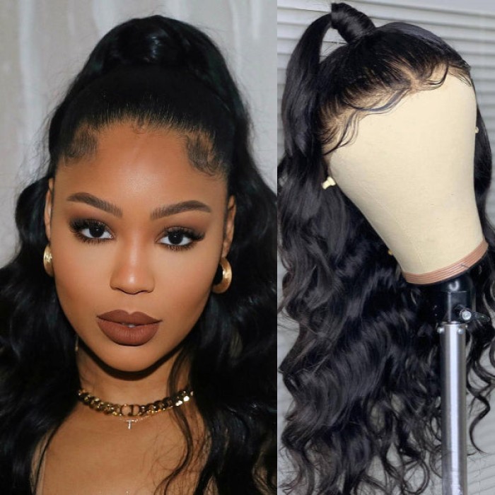 Body Wave 360 Lace Pre-Plucked Long Wig 100% Human Hair Body Wave 360 Lace Pre-Plucked Long Wig 100% Human Hair