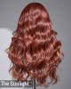 Limited Design Reddish Brown Loose Body Wave 13x4 Frontal Lace C Part Long Wig 100% Human Hair Limited Design Reddish Brown Loose Body Wave 13x4 Frontal Lace C Part Long Wig 100% Human Hair