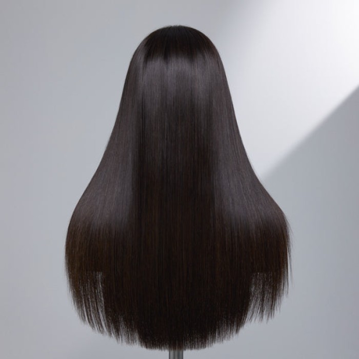 Luxury Choice Super Density Silky Straight 13x4 Frontal Lace Long Wig 100% Human Hair Luxury Choice Super Density Silky Straight 13x4 Frontal Lace Long Wig 100% Human Hair
