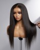Natural Hairline Yaki Straight 13x4 Frontal Undetectable HD Lace Long Wig 100% Human Hair Natural Hairline Yaki Straight 13x4 Frontal Undetectable HD Lace Long Wig 100% Human Hair