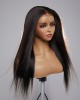 Natural Hairline Yaki Straight 13x4 Frontal Undetectable HD Lace Long Wig 100% Human Hair Natural Hairline Yaki Straight 13x4 Frontal Undetectable HD Lace Long Wig 100% Human Hair