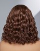 Chocolate Light Brown Wavy Minimalist HD Lace Glueless C Part Short Wig 100% Human Hair Chocolate Light Brown Wavy Minimalist HD Lace Glueless C Part Short Wig 100% Human Hair