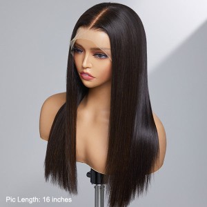 Luxury Choice  Super Density Silky Straight 13x4 Frontal Lace Long Wig 100% Human Hair Luxury Choice  Super Density Silky Straight 13x4 Frontal Lace Long Wig 100% Human Hair