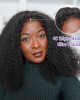 4C Edges Realistic Kinky Edges Afro Curly 13x4 Frontal HD Lace Free Part Long Wig 100% Human Hair 4C Edges Realistic Kinky Edges Afro Curly 13x4 Frontal HD Lace Free Part Long Wig 100% Human Hair