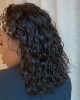 Natural Black Loose Deep Wave No Lace Glueless Free Part Headband Wig 100% Human Hair (Get Free Trendy Headbands) Natural Black Loose Deep Wave No Lace Glueless Free Part Headband Wig 100% Human Hair (Get Free Trendy Headbands)