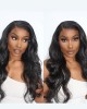 Natural Black Body Wave 13x4 Frontal HD Lace Side Part Long Wig 100% Human Hair Natural Black Body Wave 13x4 Frontal HD Lace Side Part Long Wig 100% Human Hair