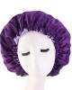 Double Layer Women's Hair Care Soft Hat Double-Sided Silk Satin Night Cap Double Layer Women's Hair Care Soft Hat Double-Sided Silk Satin Night Cap