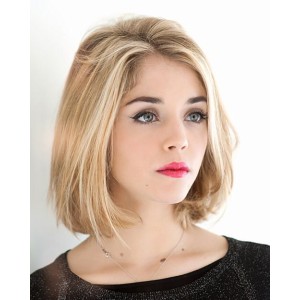 Light Blonde Human Hair Bob Wigs Light Blonde Human Hair Bob Wigs