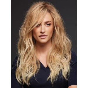 Dark Brown Long Layered Human Hair Wigs Fashion Trend Dark Brown Long Layered Human Hair Wigs Fashion Trend