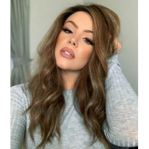 Brunette Layered Remy Human Hair Wig | Top Front | 13*6 Brunette Layered Remy Human Hair Wig | Top Front | 13*6