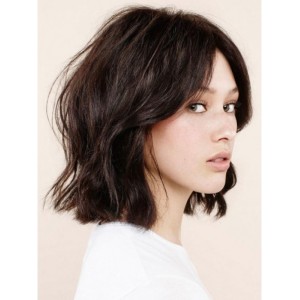 Big Volume Wavy Human Hair Fashion Wigs