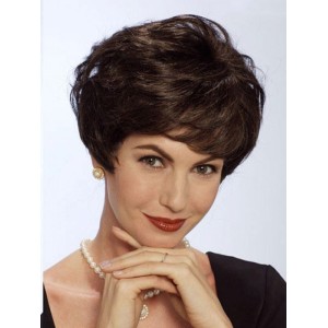 Straight Brown Fashionable Short Classic Wigs