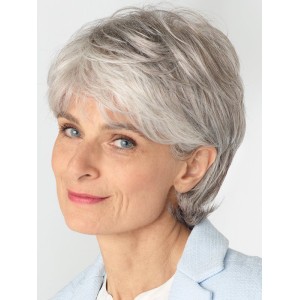 Fashionable White Short Straight High Quality Wig Fashionable White Short Straight High Quality Wig