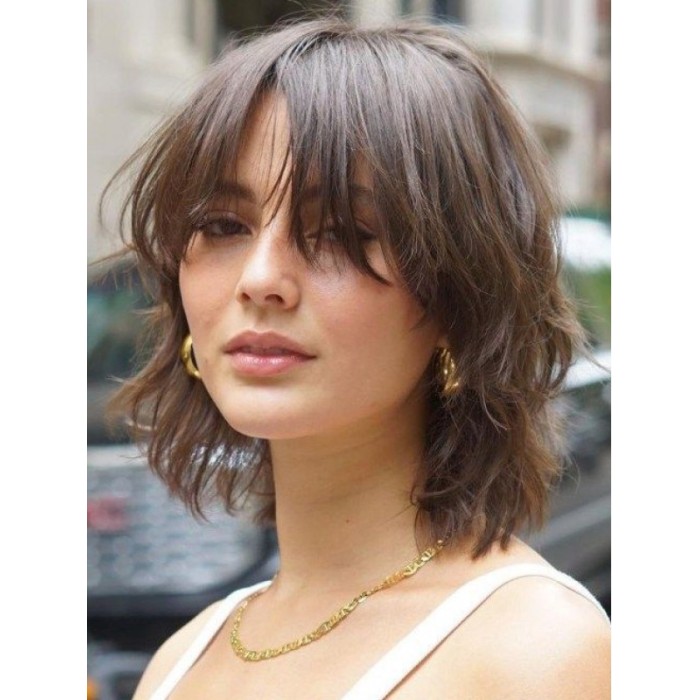 12" Very Popular Pretty Wavy Capless Human Hair Wig 12" Very Popular Pretty Wavy Capless Human Hair Wig