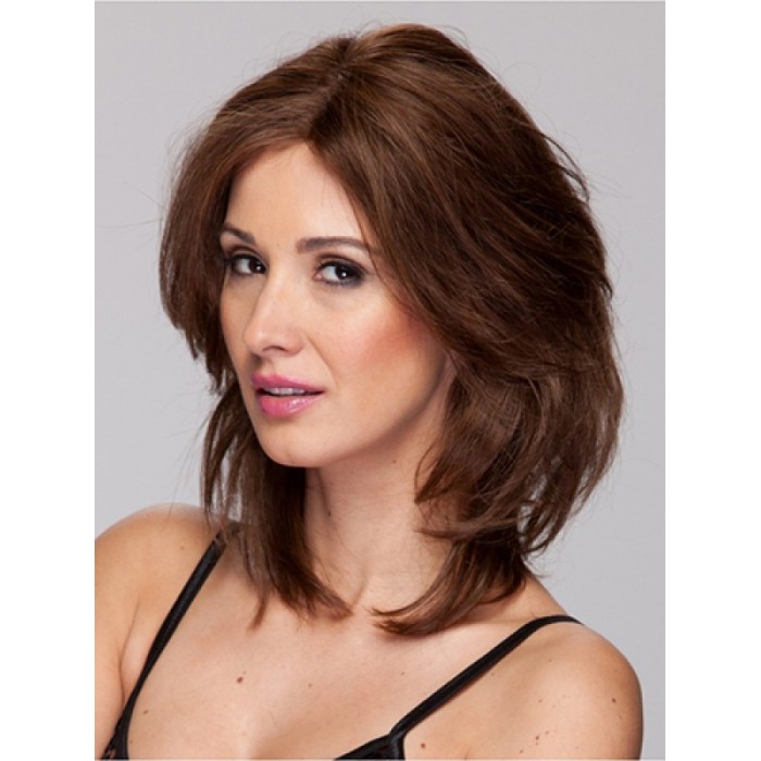 14" Medium Straight Human Hair Wig 14" Medium Straight Human Hair Wig