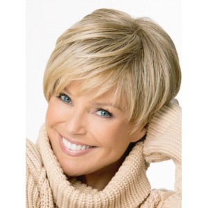 Blonde Short Straight Human Hair Wigs Blonde Short Straight Human Hair Wigs