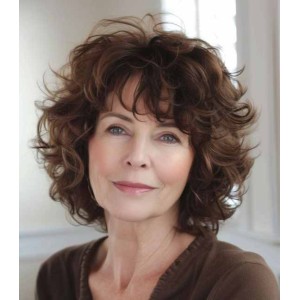 Loose Layered Wavy Real Human Hair Wigs Loose Layered Wavy Real Human Hair Wigs