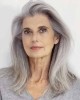 Long White Real Hair Wigs for Olders Ladies Long White Real Hair Wigs for Olders Ladies