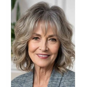 Loose Wavy Human Hair Wigs for Active Women Loose Wavy Human Hair Wigs for Active Women