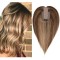 100% Human Hair Clip In On Hair Toppers With Bangs 100% Human Hair Clip In On Hair Toppers With Bangs