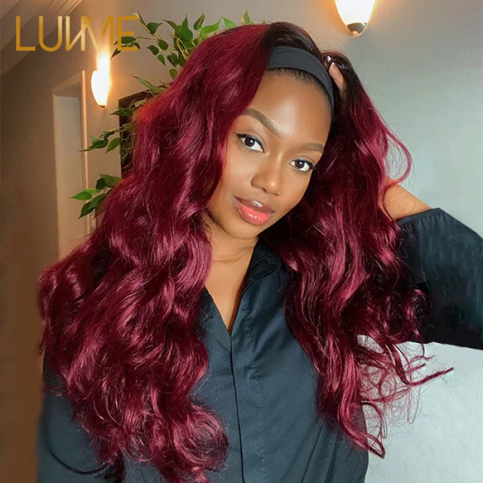 Throw On \u0026 Go Sugar Plum Loose Wave No Lace Glueless Long Headband Wig 100% Human Hair (Get Free Trendy Headbands) Throw On \u0026 Go Sugar Plum Loose Wave No Lace Glueless Long Headband Wig 100% Human Hair (Get Free Trendy Headbands)