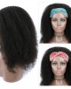 Coily Curly Half Wig With Headband Curly Afro Wig Headband Wig Coily Curly Half Wig With Headband Curly Afro Wig Headband Wig