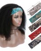 Coily Curly Half Wig With Headband Curly Afro Wig Headband Wig Coily Curly Half Wig With Headband Curly Afro Wig Headband Wig