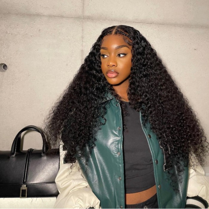 Lytinroop Human Hair Wigs For Women Full Density Curly Hair Lace Front Wig Lytinroop Human Hair Wigs For Women Full Density Curly Hair Lace Front Wig