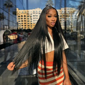 Lytinroop Long Wigs Human Lace Front Wigs Straight Frontal Wigs Lytinroop Long Wigs Human Lace Front Wigs Straight Frontal Wigs