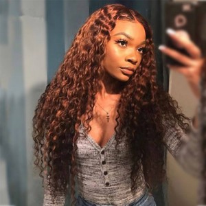 Lytinroop Dark Brown Wig Human Hair Lace Front Wig Short To Long Brown Hair Wig Deep Curly Lytinroop Dark Brown Wig Human Hair Lace Front Wig Short To Long Brown Hair Wig Deep Curly